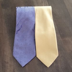 Men's Ties - 2- 100%silk
